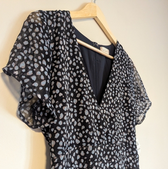 NWT Altar'd State Black and Blue Dress - Picture 4 of 4